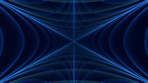 4K Loopable Futuristic Abstract Background With Flying Into Digital Tunnel Stock Footage 124503228