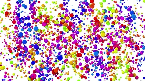 4k looped abstract creative simple background. Cartoon animation of beautiful Stock Footage 140116600