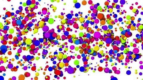 4k looped abstract creative simple background. Cartoon animation of beautiful Stock Footage 140116764