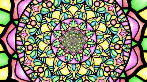 4k Looped animated background creating an infinite zoom effect Stock Footage 171066130