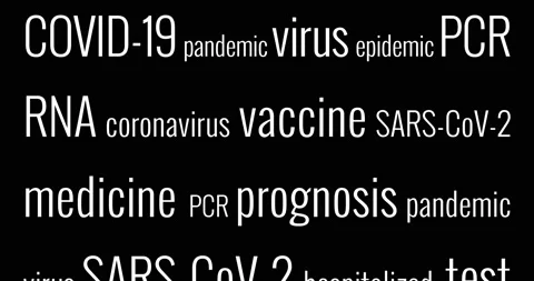 4k Looped Motion. Alpha Channel Included. Pandemic medical health risk concep Stock Footage 128307777