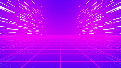 4k Looped Retro Grid Background Stockbeeldmateriaal 116900596