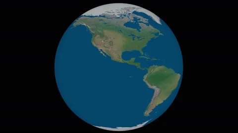 4k Looped Rotating Earth Globe 2 Video stock 116503904