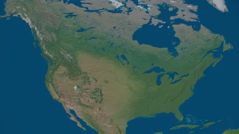 4k Looped Rotating Earth Globe 1 Видео 116504745