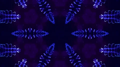 4k looped sci-fi 3d background with glow... | Stock Video | Pond5
