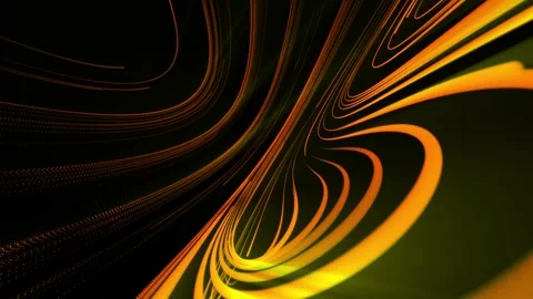 4k looped sci-fi particle background with bokeh and light effects. Stock Footage 337759424
