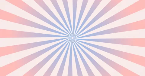 4k Looping, animated illustration of glowing radial sunburst effect. Stock Footage 128696469