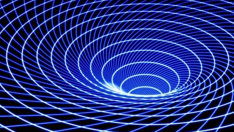4K Looping Black Hole Animation Video stock 301021753