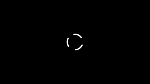 4K Looping Circle Spinner – Minimal Loader Animation for Web &amp; UI Design Stock Footage 310623354