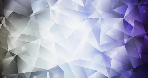 4K looping dark blue, green polygonal video sample. Video stock 158255308