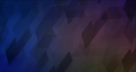 4K looping dark blue, yellow video sample in rectangular style. 스톡 동영상 140553881