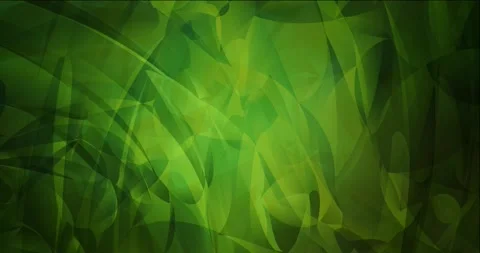 4K looping dark green flowing video with abstract shapes. Stock Footage 142506034