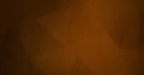 4K looping dark orange polygonal video sample. Stock Footage 147644858
