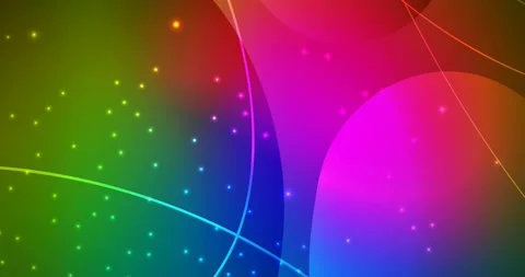 4K looping dark pink, green footage with stright stripes, dots. Stock Footage 147644440