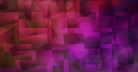 4K looping dark pink, yellow video sample in rectangular style. Video stock 144771891
