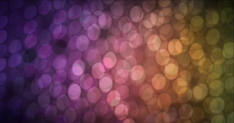 4K looping dark pink, yellow footage with disks. Stock Footage 153050976