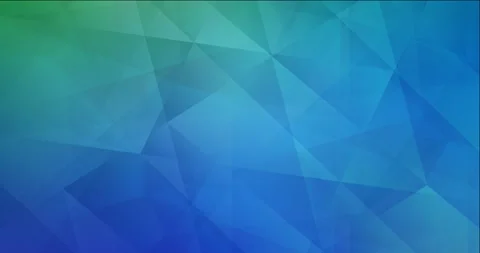 4K looping light blue, green polygonal video sample. Video stock 153049673