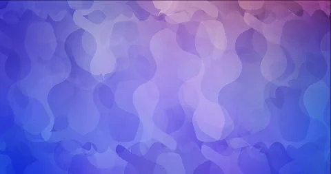 4K looping light blue, red video sample with abstract forms. Stockbeeldmateriaal 146868954
