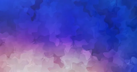 4K looping light blue, yellow animation with random forms. Stock Footage 146878622