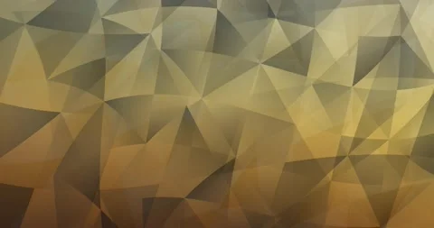 4K looping light blue, yellow polygonal abstract footage. Stock Footage 147645852