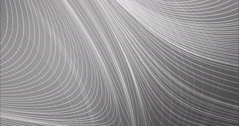4K looping light gray animation with sharp lines. Stock Footage 153785945