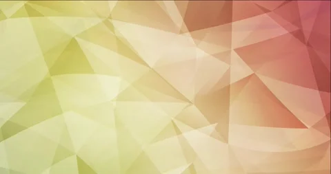 4K looping light green, red polygonal video sample. Stock Footage 142505876