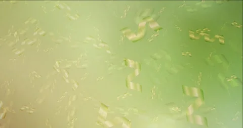 4K looping light green, red flowing video in Xmas style. Stock Footage 142507944