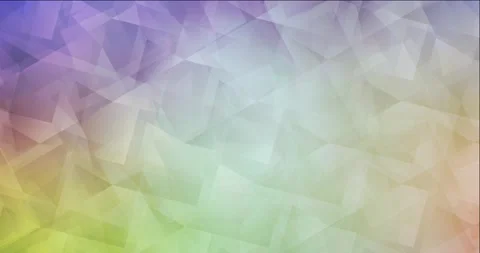 4K looping light multicolor polygonal video footage. Stock Footage 142406325