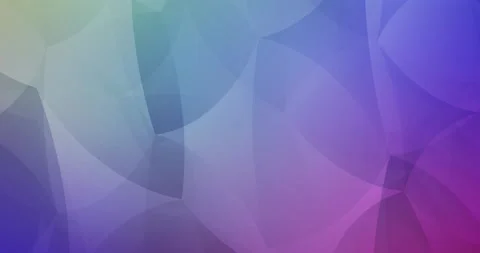 4K looping light multicolor polygonal flowing video. Stock Footage 150192236
