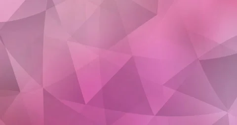 4K looping light pink video with polygonal shapes. Stock Footage 153782806