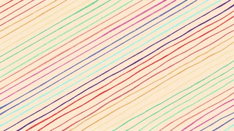 4K Looping pencil color texture line background. Scribble pencil color anim.. Stock Footage 274462389