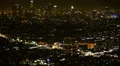 4K Los Angeles Night View 41 Tilt Up Timelapse Traffic 4k or 4k+ Resolution