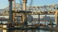 4K Louisville Downtown Bridge Construction From Jeffersonville 5 4k or 4k+ Resolution