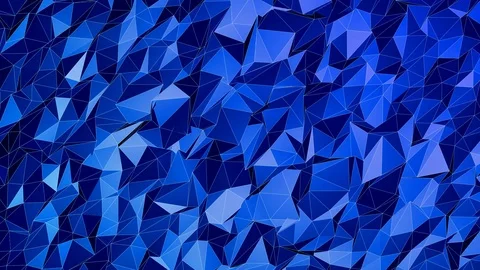 4K Low poly Background Loop 스톡 동영상 103848821