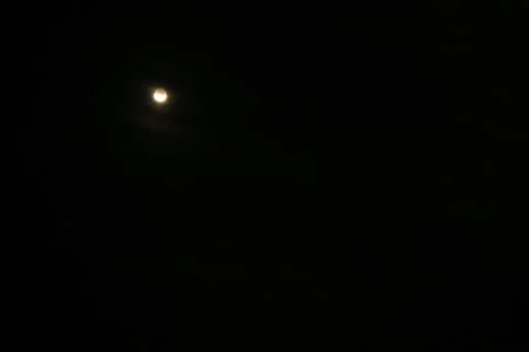4K Lunar Eclipse Timelapse 09 Sunrise Stock Footage