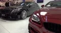 4k Luxuary noble car design at motorshow panning 4k or 4k+ Resolution