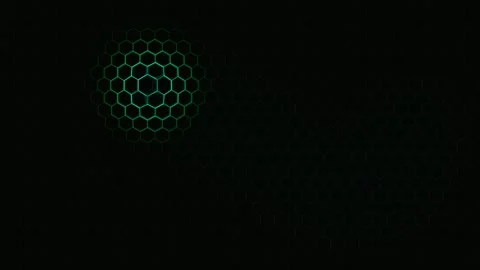 4K Luxury 3D Hexagon Grid Smooth Wave Displacement Loop 스톡 동영상 336956963