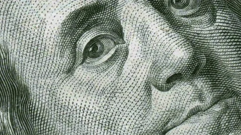 4k Macro Close Up 100 Dollars Vidéo 132794697