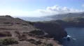 4k Madeira rocky island and cliffs seascape panning 4k or 4k+ Resolution