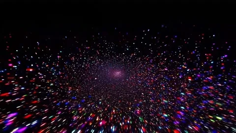 4K Magic Particle purple Background Video stock 320920694