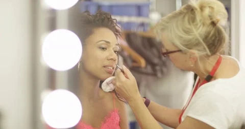 Backstage Makeup Artist Stock Videos – Royalty-Free HD & 4K Videos | Page 5