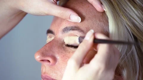 4K Makeup video Video stock 232624450