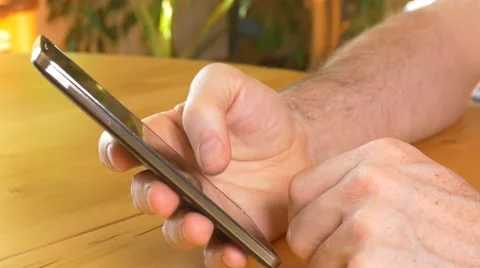 4k man using smartphone Stock Footage 57311044