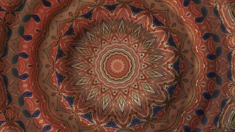 4K Mandala Loop for Serenity Meditation Background VIdeo Stock Footage 299440208