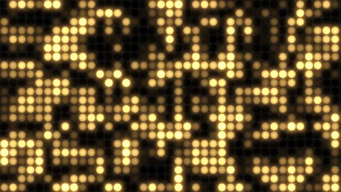 4K map of shiny bright random dots. Light background abstract golden spotlight Stock Footage 274162361