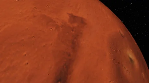 4K Mars. Red Planet Stock Footage 105722913