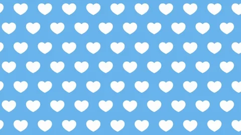4K mask transition looped animated video. Light pink background with heart Stock Footage 336562449