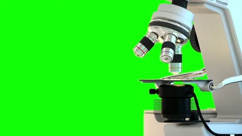 4K medical concept - microscope working automatically isolated 库存影片 168029436