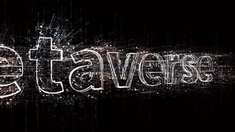 4k Metaverse word,Software as a Service,Matrix binary computer code text. Video stock 165492920