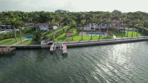 4K Miami Morningside Stock Footage 234984522